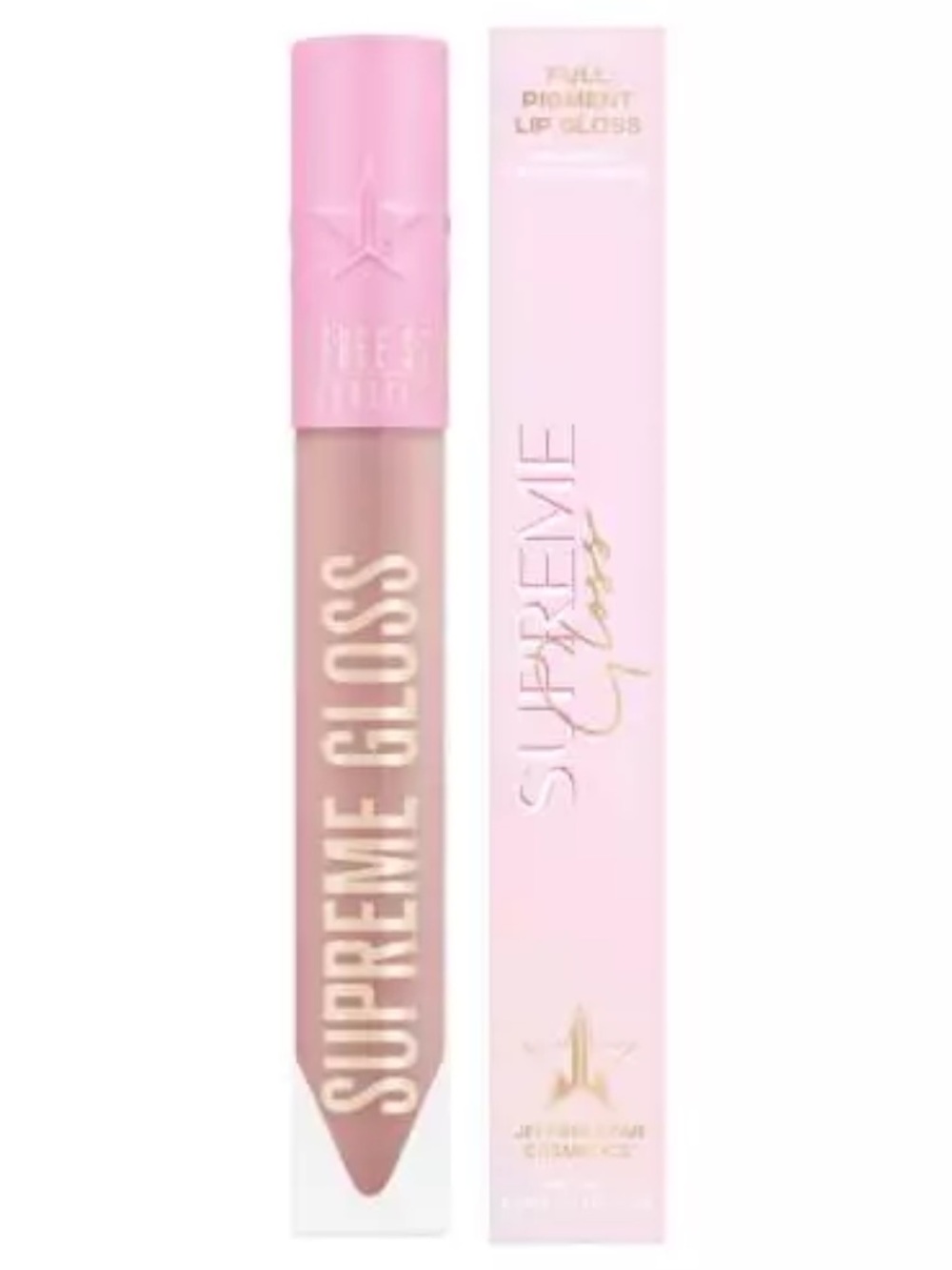 Jeffree Star Cosmetics Supreme Gloss – Naked in the Dark – NIB
